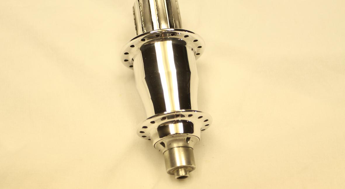 Bicycle Hub AFTER Chrome - Like Metal Polishing & Buffing Services