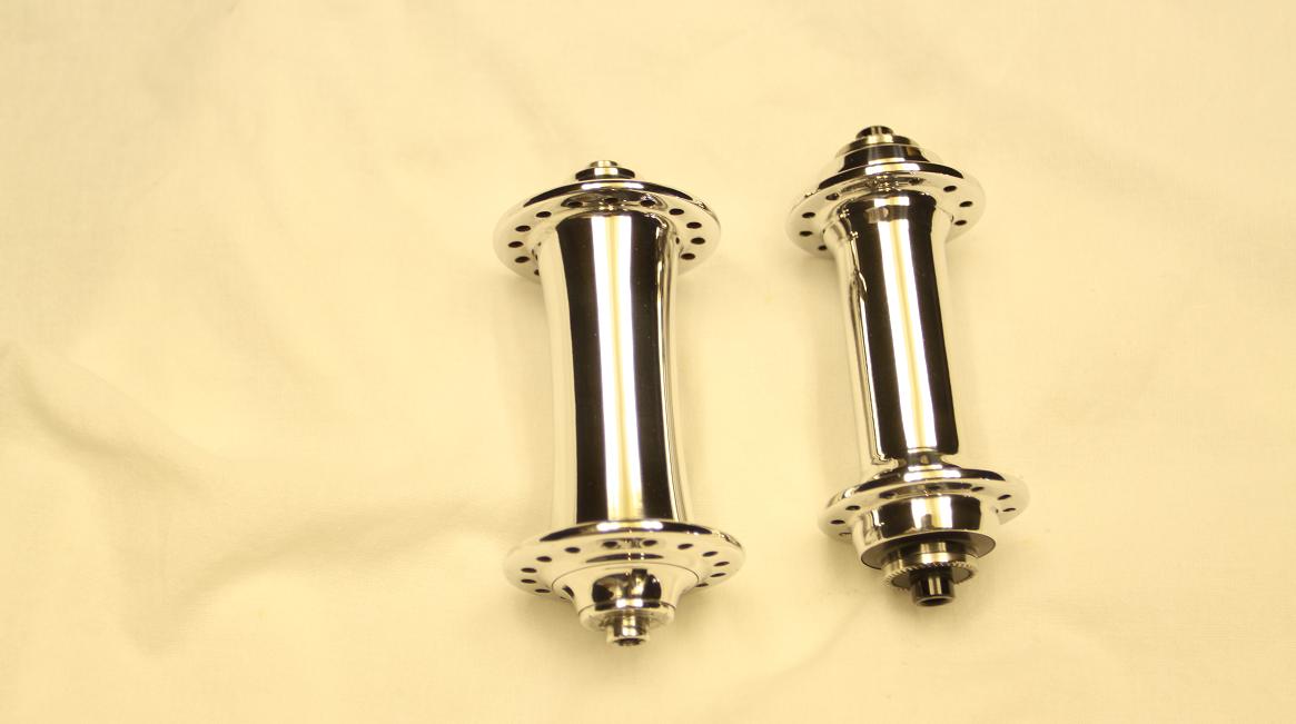 Bicycle Hub AFTER Chrome - Like Metal Polishing & Buffing Services