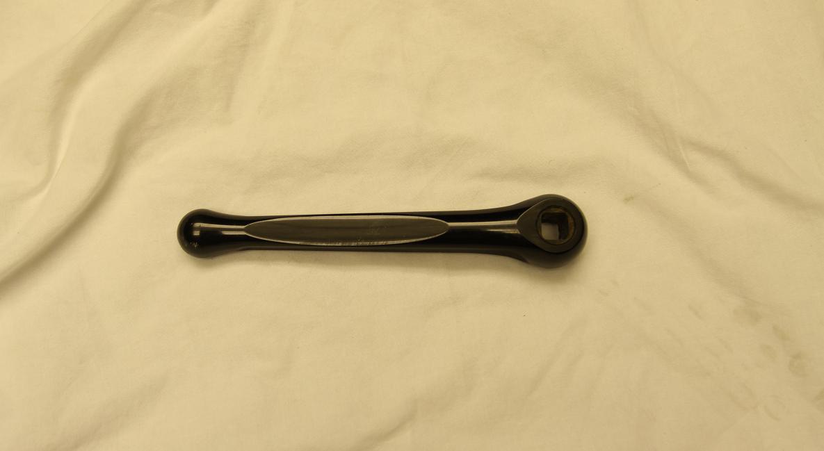 Bicycle Part BEFORE Chrome - Like Metal Polishing & Buffing Services