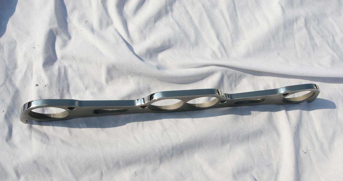Pontiac V8 Header Flange AFTER Chrome - Like Metal Polishing and Buffing
