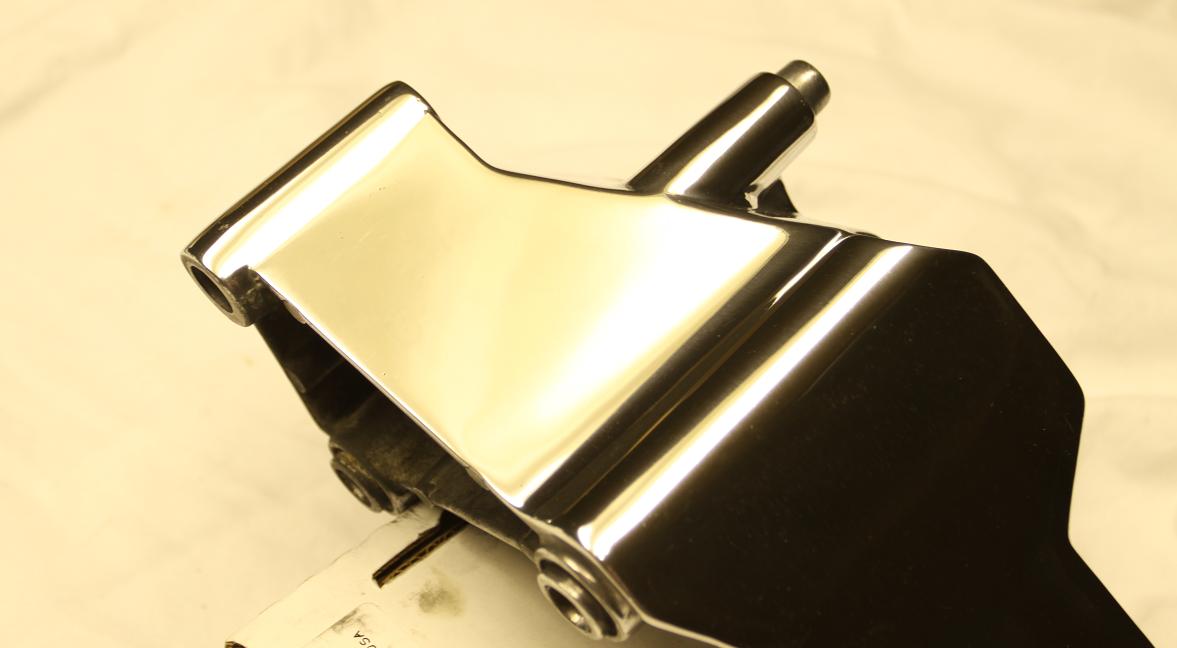 V8 Steel Bracket AFTER Chrome - Like Metal Polishing and Buffing Services