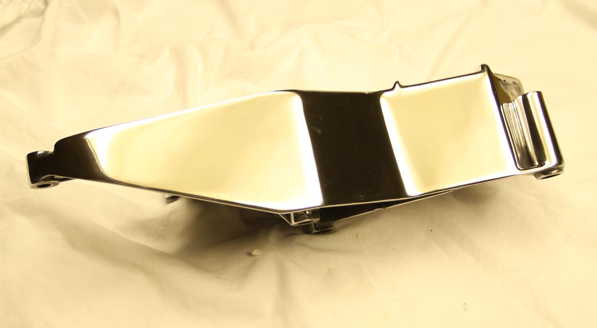 V8 Steel Bracket AFTER Chrome - Like Metal Polishing and Buffing Services