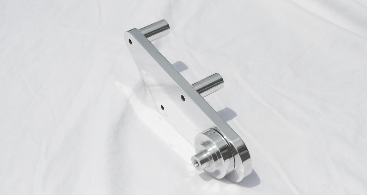 Ford GT Pulley & Bracket Chrome-Like Polished