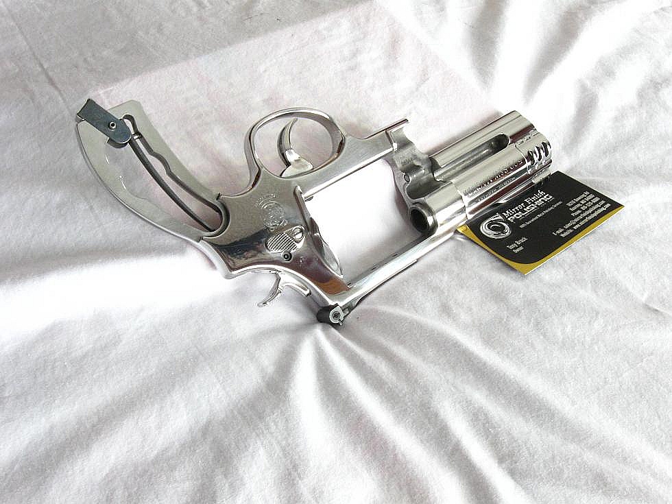 S&W 500 Gun AFTER Custom Metal Polishing Services