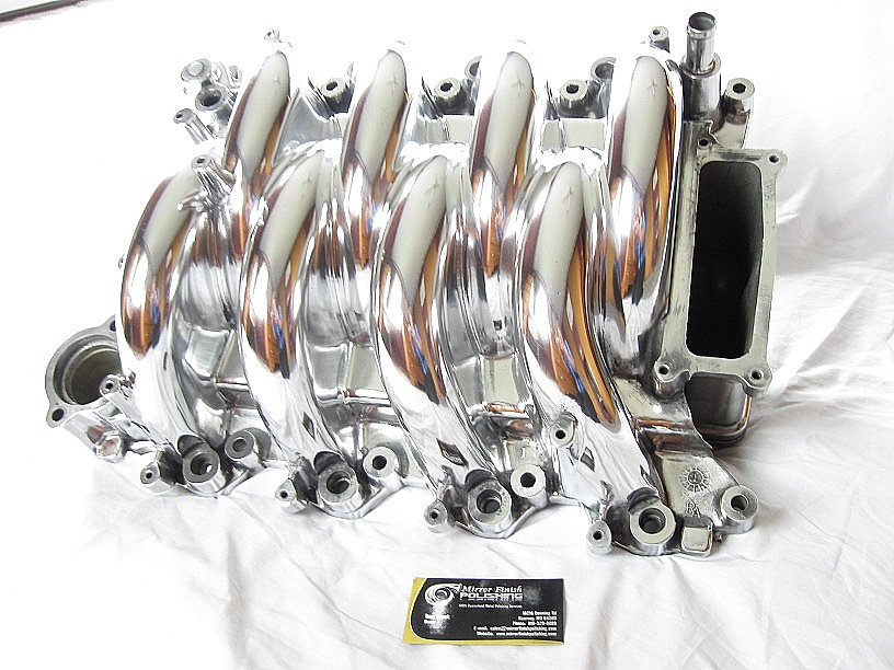 polishing the intake and plenum Mustang Bullitt Forum