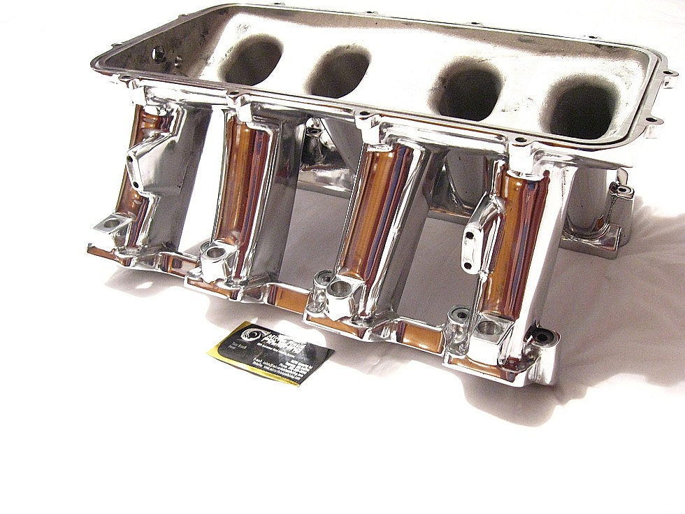 Holley EFI Intake Manifold AFTER Custom Metal Polishing Services