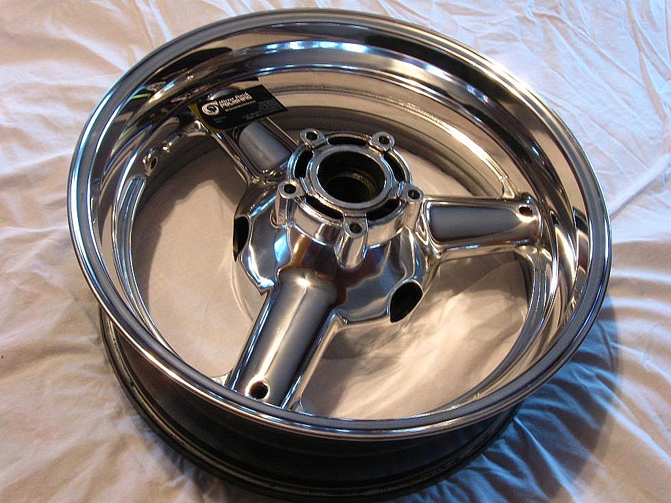 motorcycle wheel chrome plating