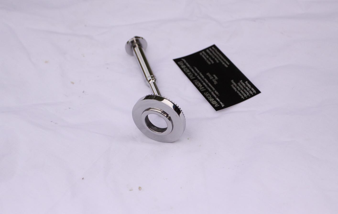 Ring and Pinion Gear Polished to a Chrome - Like Mirror Finish