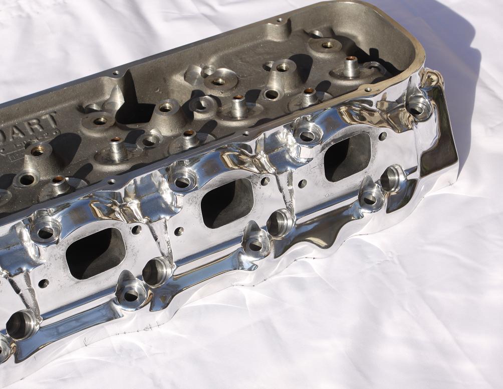 Chevy Nova V8 Head AFTER Chrome - Like Metal Polishing and Buffing Services