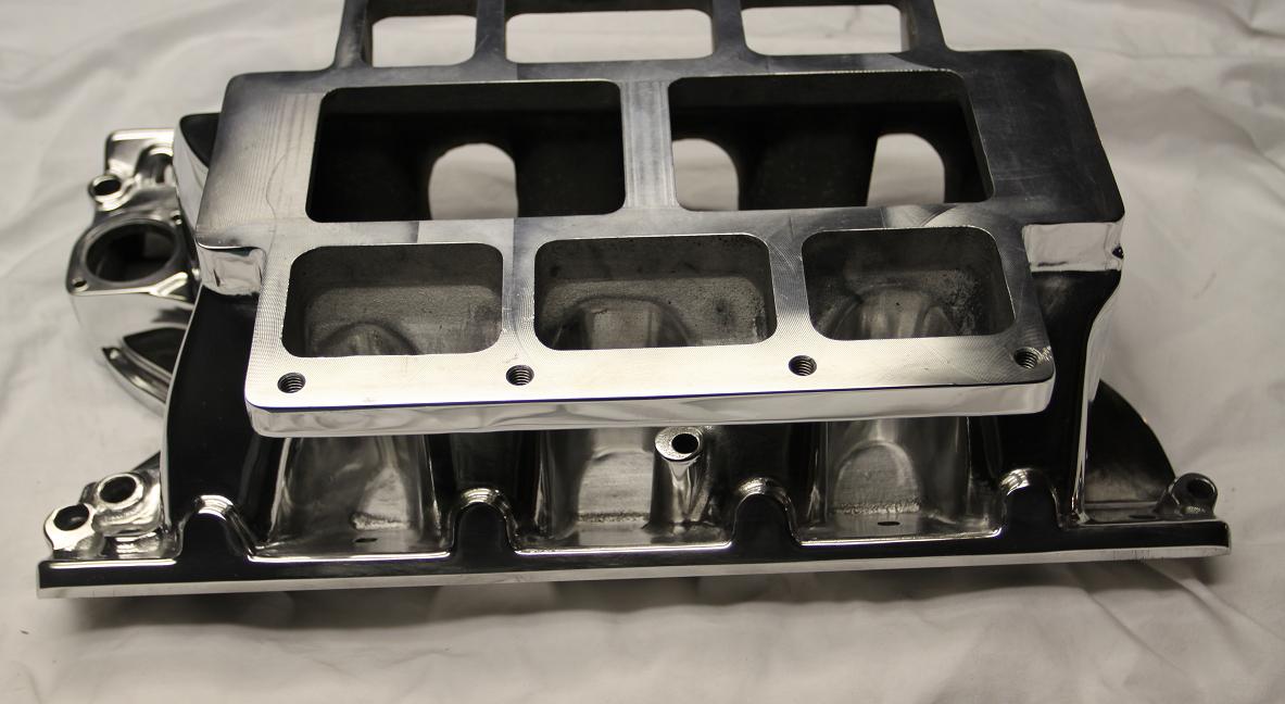 V8 Blower Intake Manifold AFTER Chrome-Like Metal Polishing Service