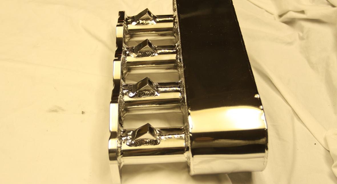 4 Cylinder Intake Manifold AFTER Chrome-Like Metal Polishing Services