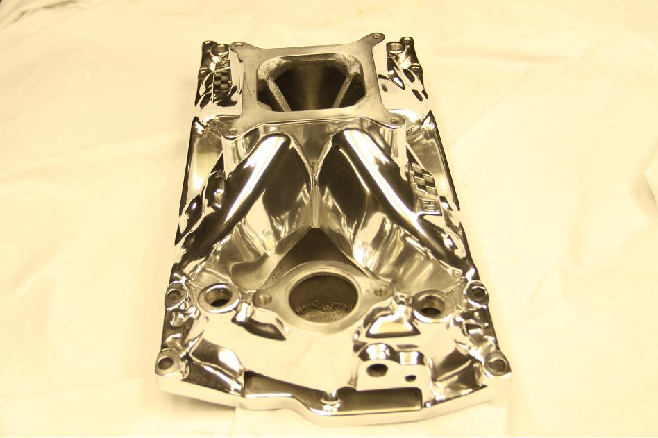 4 Cylinder Intake Manifold AFTER Chrome-Like Metal Polishing Services