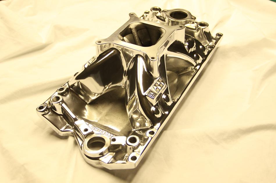 4 Cylinder Intake Manifold AFTER Chrome-Like Metal Polishing Services