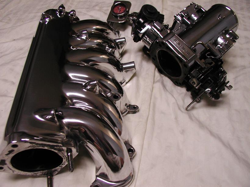 Toyota Supra Intake Manifold AFTER Metal Polishing Service
