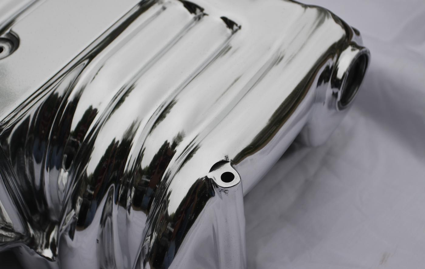 Ford Mustang Cobra V8 Intake Manifold AFTER Chrome - Like Metal Polishing Service