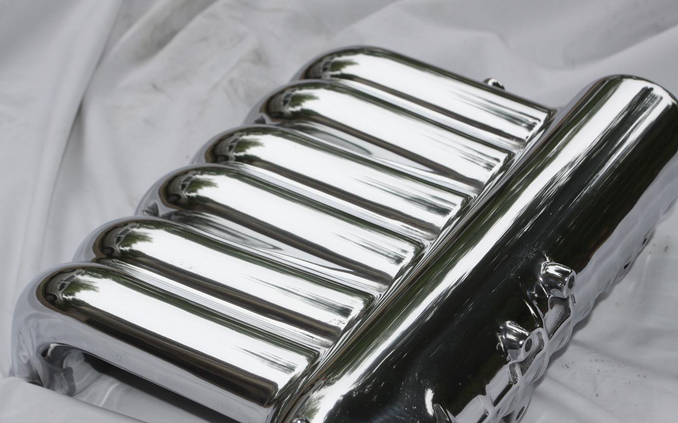 Dodge Avenger V6 Intake Manifold AFTER Chrome - Like Metal Polishing Services