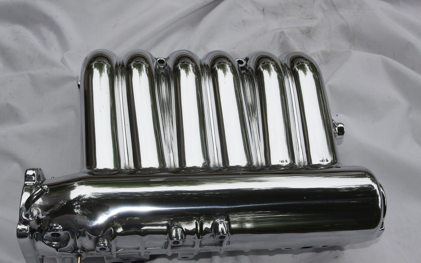 Dodge Avenger V6 Intake Manifold AFTER Chrome - Like Metal Polishing Services