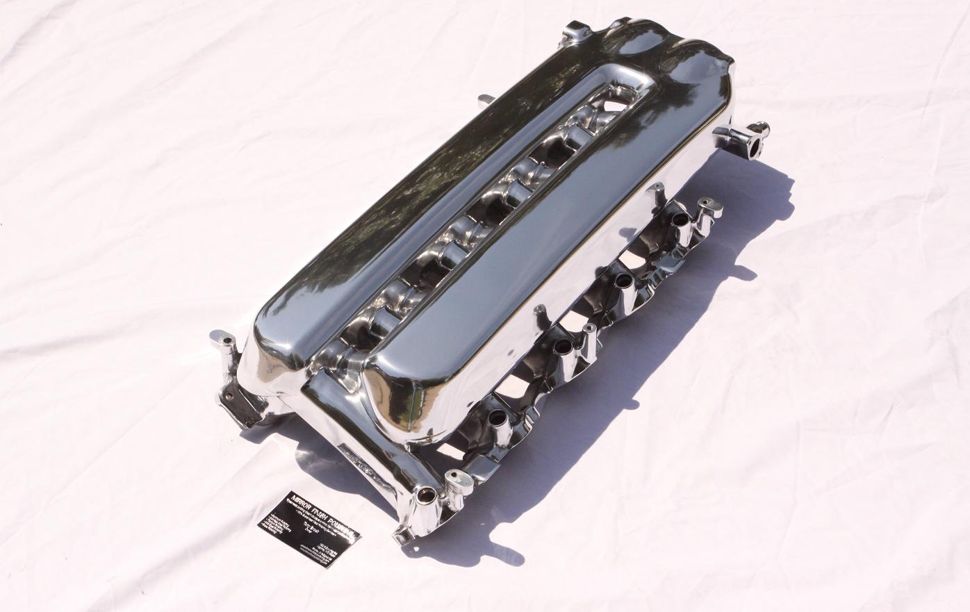 Dodge Viper GTS / RT 10 V10 Large Aluminum Intake Manifold AFTER Chrome - Like Metal Polishing and Buffing Services