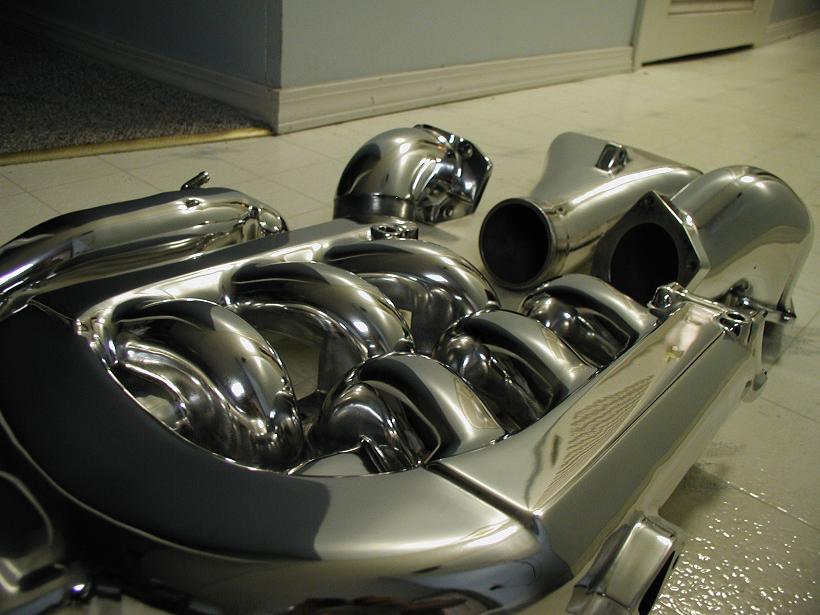 Intake Manifold Polished