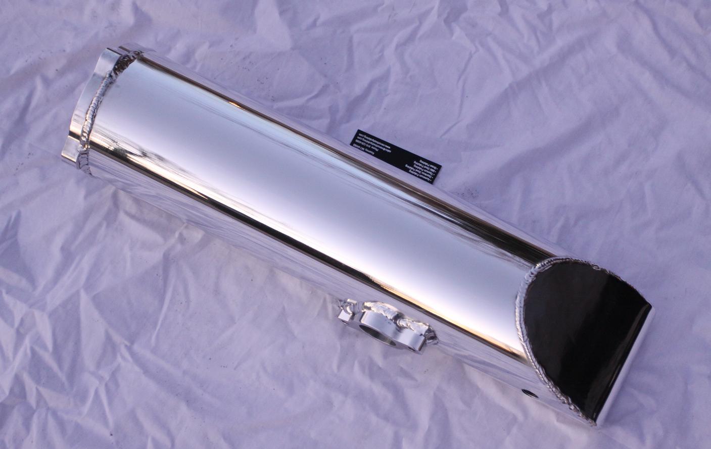 Toyota Supra Custom Aluminum Intake Manifold AFTER Chrome - Like Aluminum Metal Polishing and Buffing Services