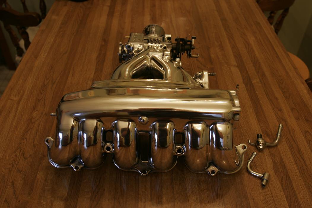 Automotive Polishing: Polished Intake Manifold