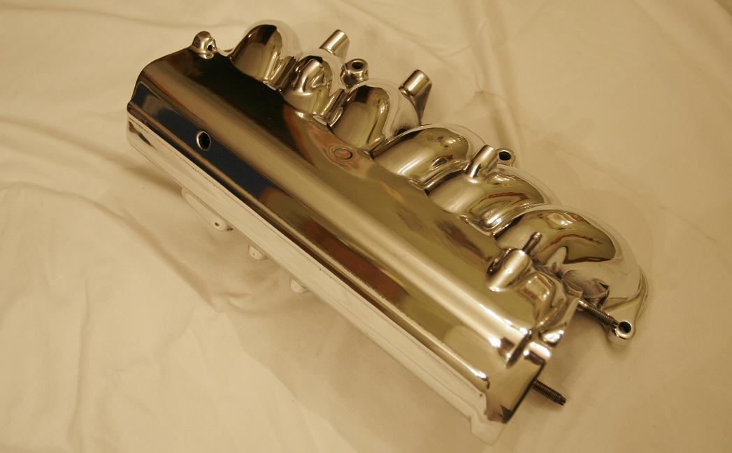 Chrome-Like Polished Parts Intake Manifold Toyota Supra Turbo