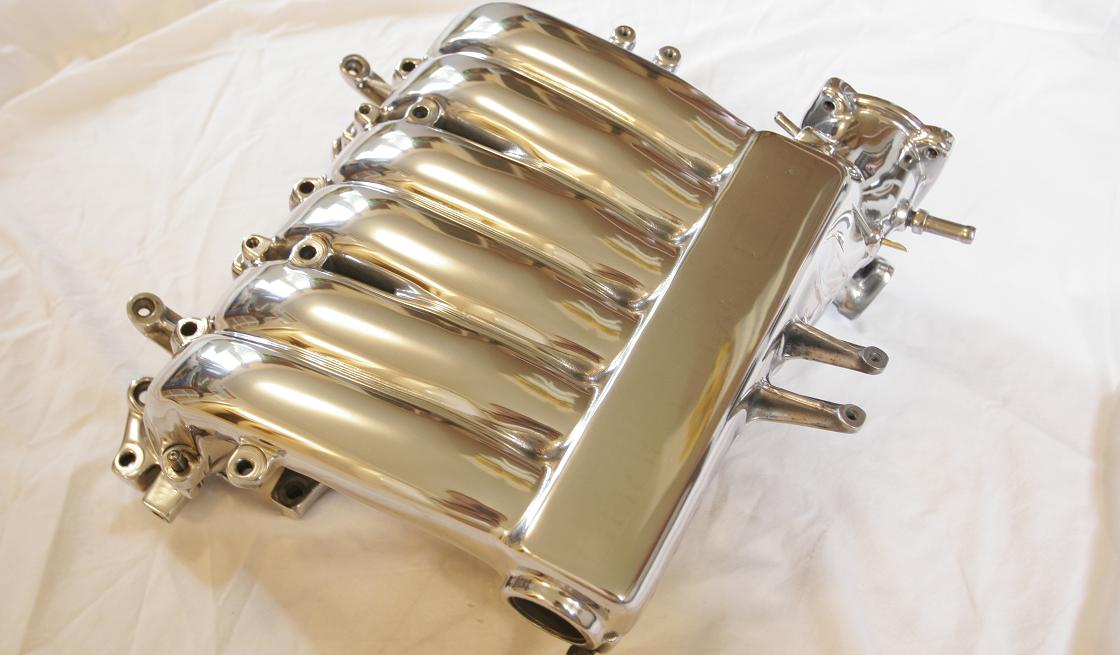 Intake Manifold Chrome-Like Polished