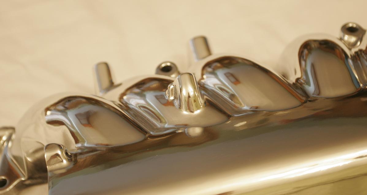 Intake Manifold Chrome-Like Polished