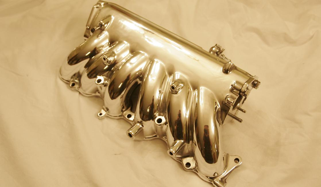 Intake Manifold Chrome-Like Polished