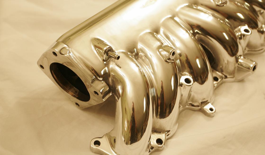 Intake Manifold Chrome-Like Polished