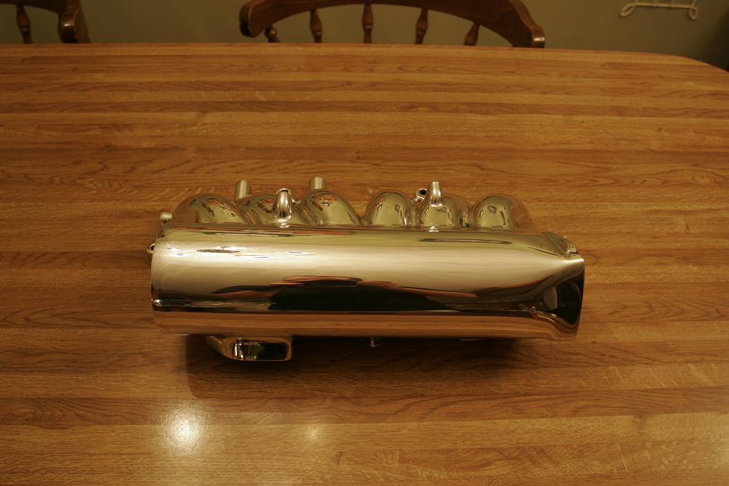 Titan Motorsports Intake Manifold AFTER Chrome - Like Metal Polishing Service
