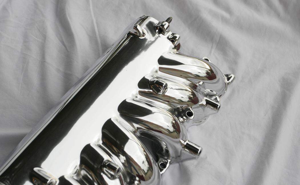 Chrome-Like Polished Parts Intake Manifold Toyota Supra Turbo