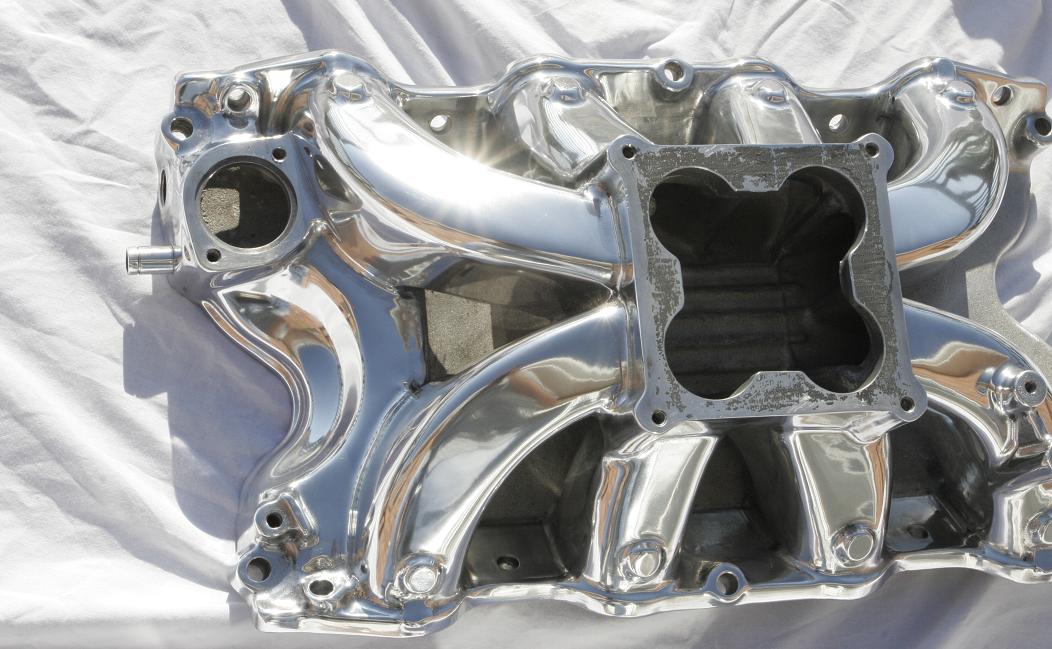 Toyota Supra Intake Manifold Chrome-Like Parts Polished