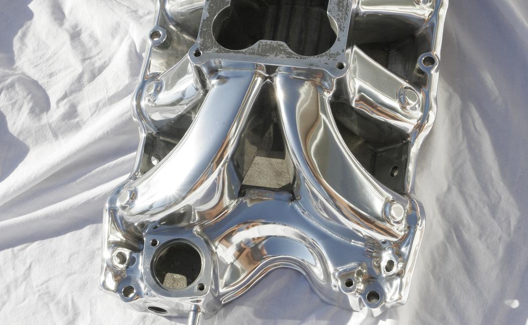 Chrome-Like Polished Parts Intake Manifold Toyota Supra Turbo
