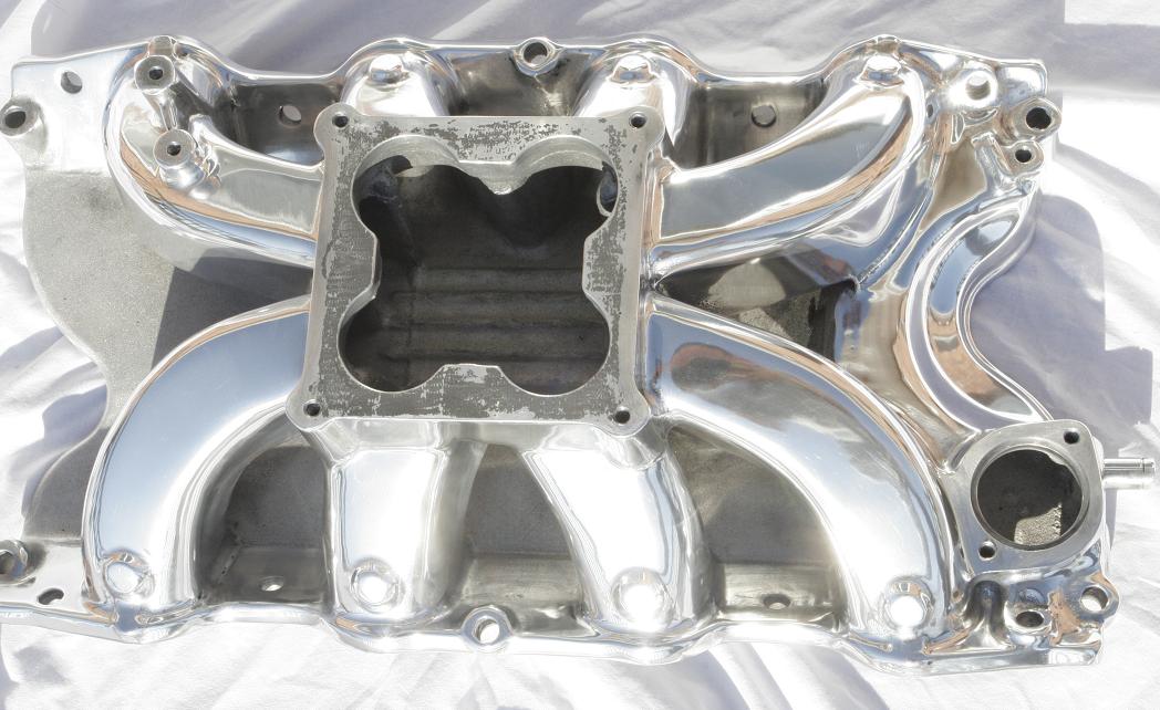 Chrome-Like Polished Parts Intake Manifold Toyota Supra Turbo