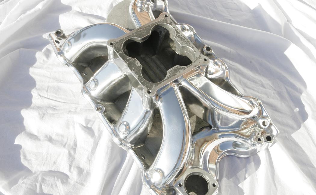 Chrome-Like Polished Parts Intake Manifold Toyota Supra Turbo