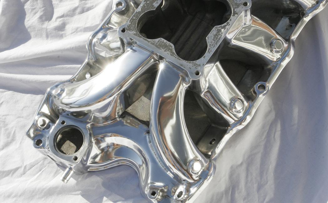 Chrome-Like Polished Parts Intake Manifold Toyota Supra Turbo