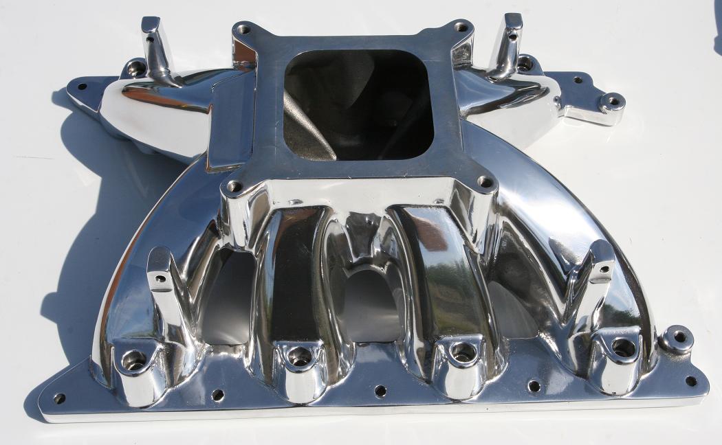 Chrome-Like Polished Parts Intake Manifold Toyota Supra Turbo