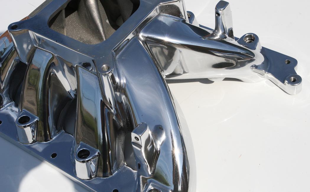 Chrome-Like Polished Parts Intake Manifold Toyota Supra Turbo