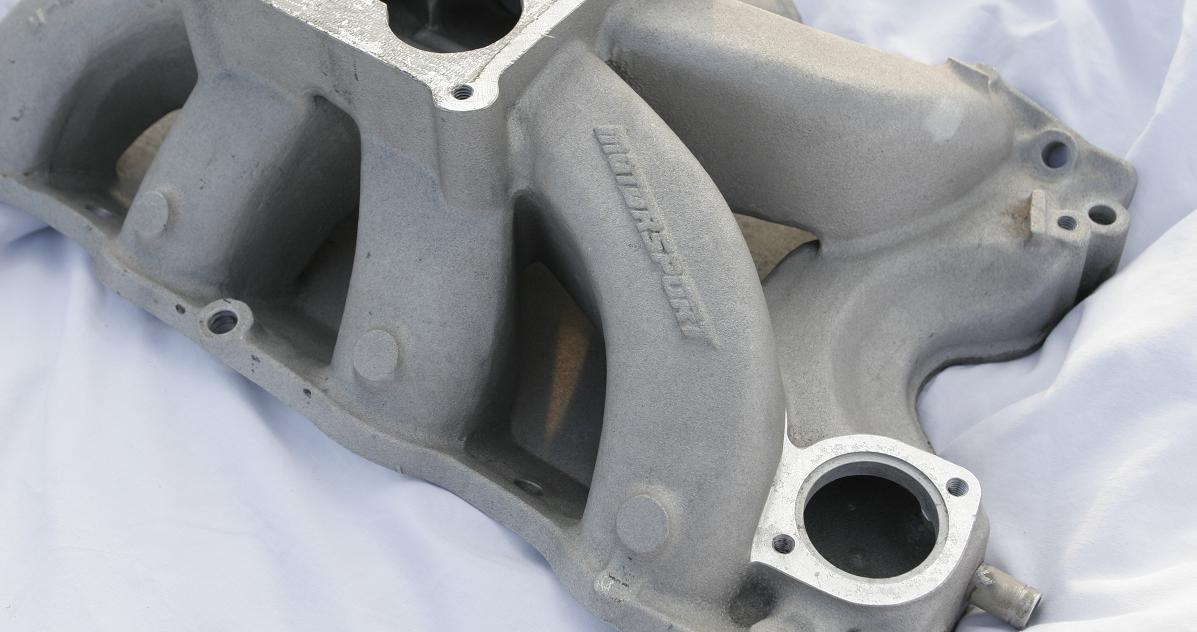 Chrome-Like Polished Parts Intake Manifold Toyota Supra Turbo