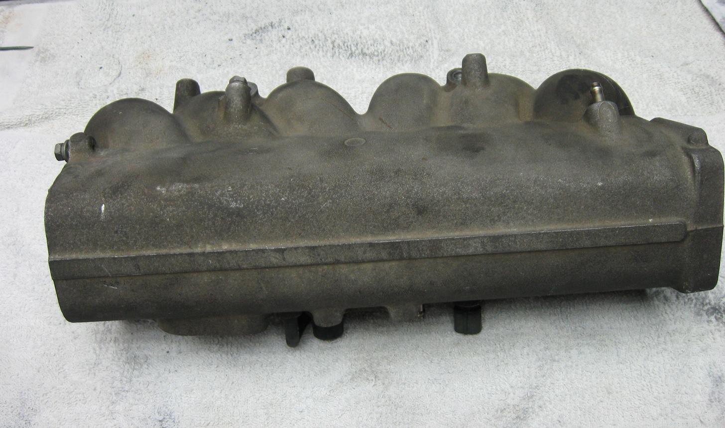 Toyota Supra Intake Manifold BEFORE Chrome - Like Metal Polishing Services