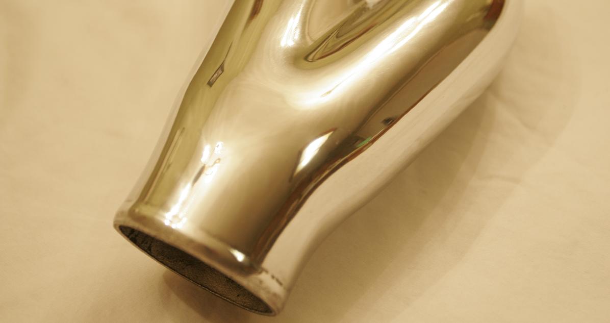 Chrome-Like-Polished Intercooler Piping...Click for Larger Image