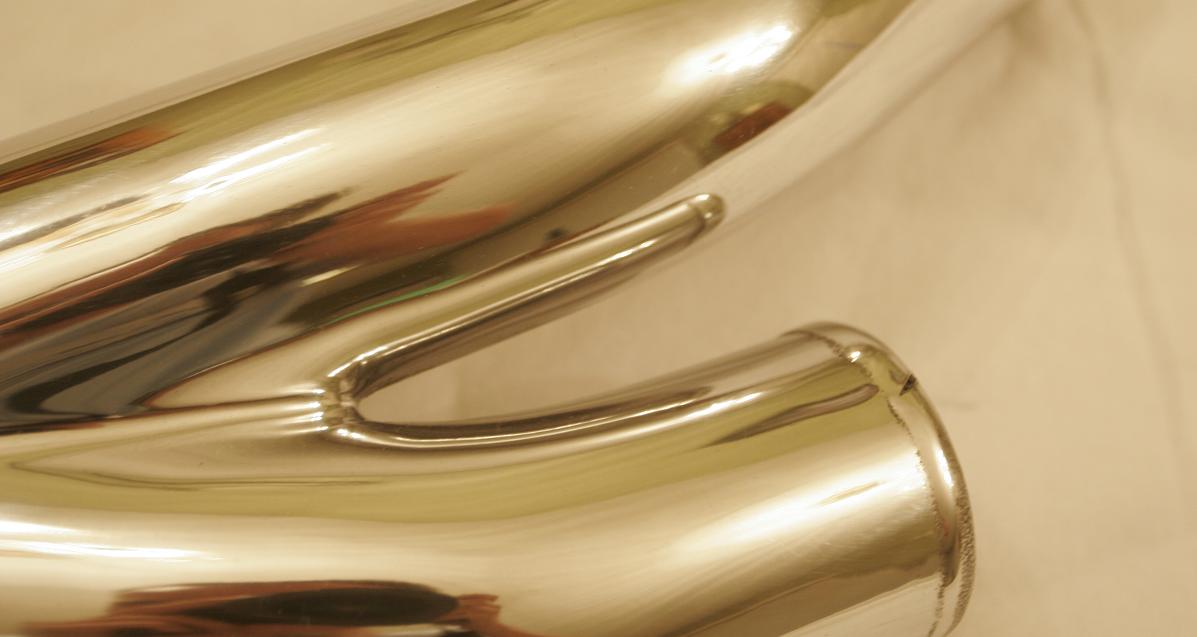 Chrome-Like-Polished Intercooler Piping...Click for Larger Image