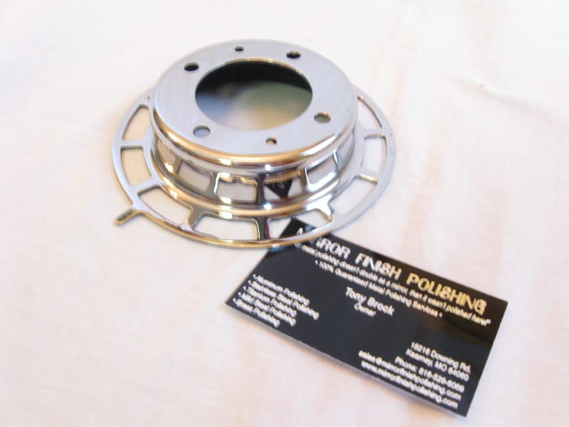 Mazda RX7 Piece AFTER Chrome - Like Custom Metal Polishing and Buffing Services