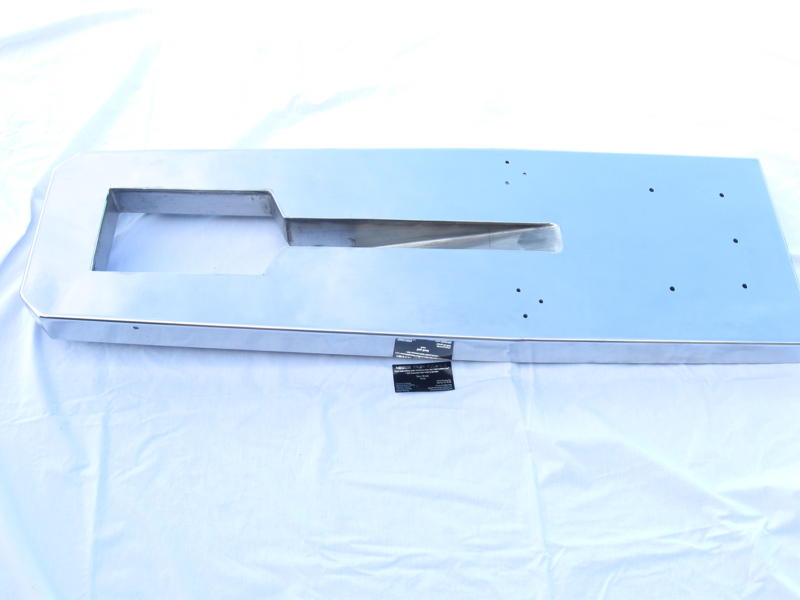 Boat Bow AFTER Chrome - Like Custom Metal Polishing and Buffing Services