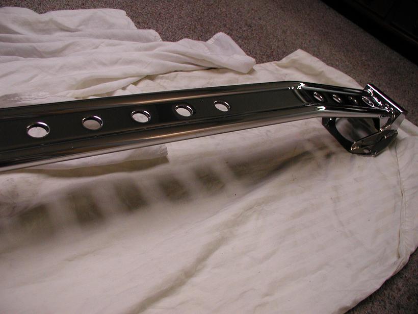 Toyota Supra ChromeLike Polished TRD Strut Tower Bar