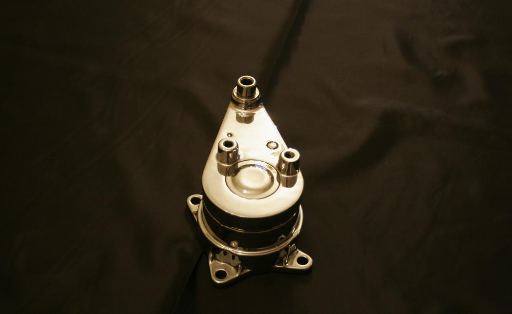 Toyota Supra Belt Tensioner AFTER Chrome - Like Metal Polishing Services