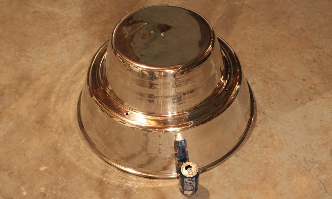 Emerson Centrifugal Roof Ventilator AFTER Chrome-Like Metal Polishing Services