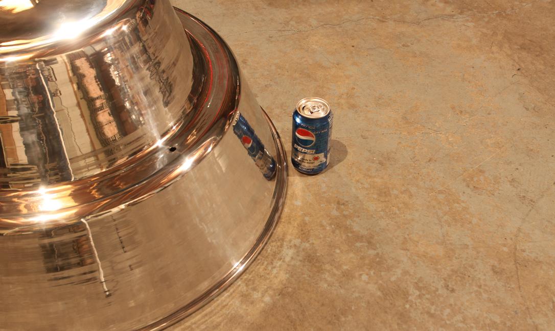 Emerson Centrifugal Roof Ventilator AFTER Chrome-Like Metal Polishing Services