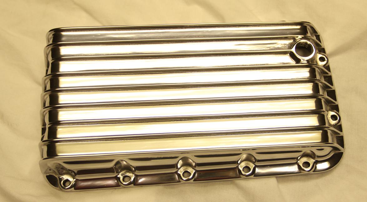 BMW Motorcycle Cover PieceAFTER Chrome - Like Metal Polishing Services